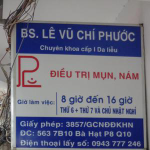 Phòng khám Da liễu Phước Lê - BS.CKI. Lê Vũ Chí Phước