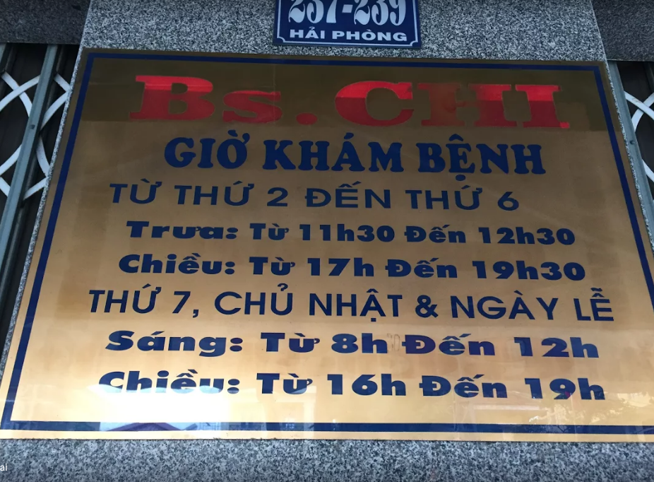 Phòng khám Mắt - BS. Nguyễn Thị Thanh Chi