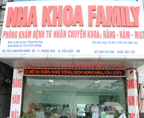 Nha khoa Family - CS1