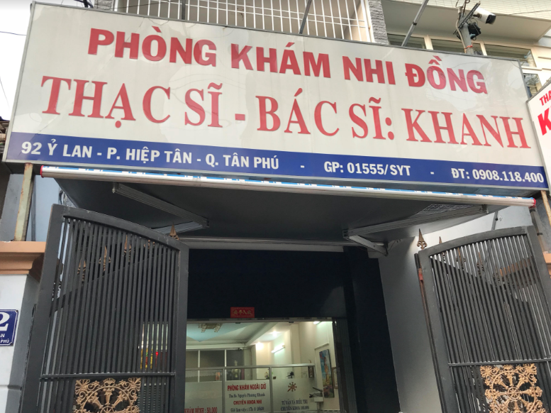 Phòng Khám Nhi Đồng - BS. Nguyễn Phương Khanh