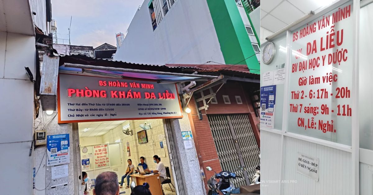 Phòng khám Da liễu – Bác sĩ Hoàng Văn Minh