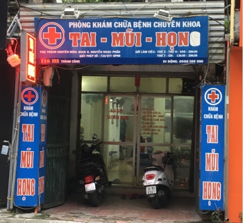 Phòng khám Tai Mũi Họng – Bác sĩ Nguyễn Ngọc Phấn