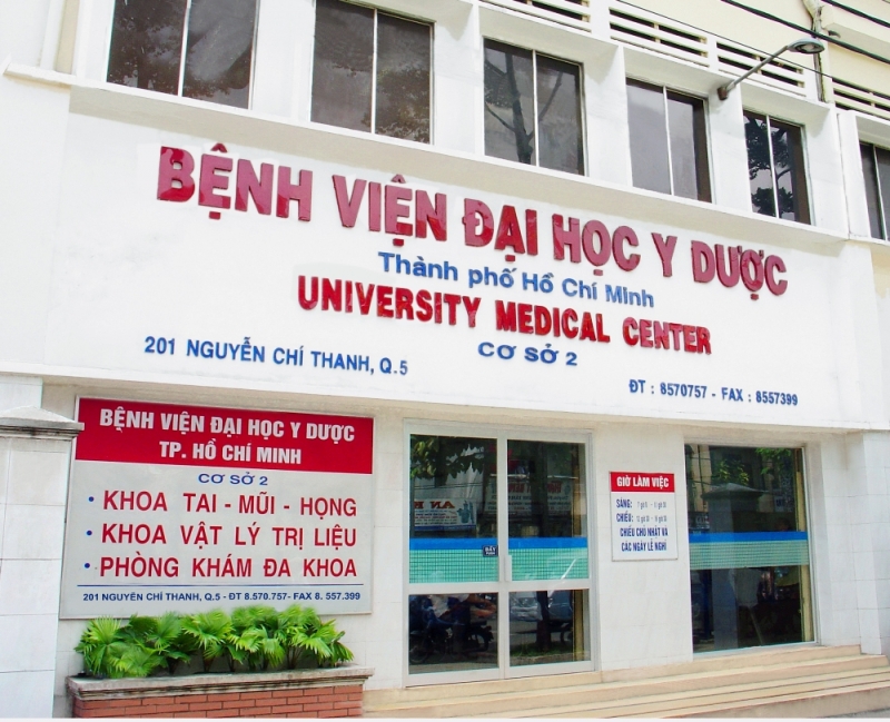 Phòng khám tai mũi họng - Bệnh viện Đại học Y dược thành phố Hồ Chí Minh - Cơ sở 1
