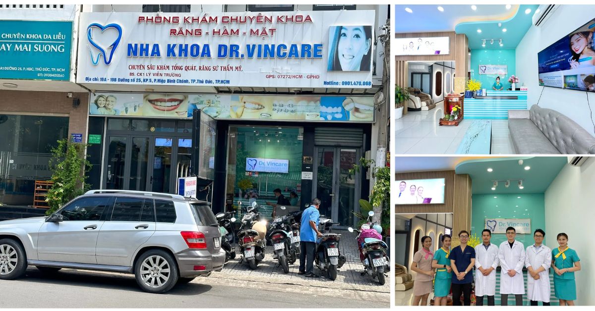 Nha khoa Dr.Vincare – Tận tâm chăm sóc, uy tín chuyên nghiệp