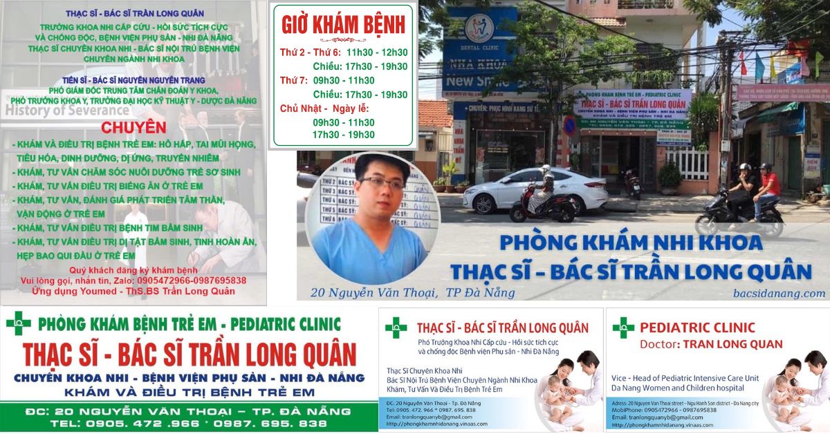 Phòng khám Nhi khoa Ths - Bs Trần Long Quân